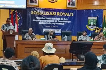 Kemenkum Banten sosialisasi kepatuhan royalti musik untuk pelaku usaha