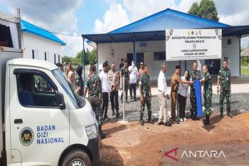 SPPG Maluka Baulin milik Lanud Sjamsudin Noor layani 2.294 penerima manfaat termasuk B3