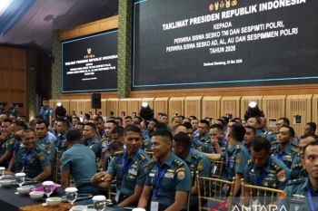Presiden beri taklimat kepada 1.000 perwira TNI-Polri di Seskoad