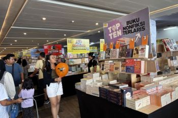 Masyarakat Bali gunakan pameran buku untuk alihkan anak dari gawai