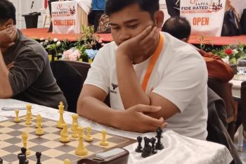 Pecatur Novendra Priasmoro puncaki klasemen sementara JAPFA FIDE Rated