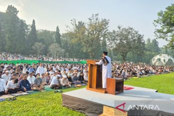 Kebun Raya Bogor kembali gelar Shalat Idul Adha terbuka bagi masyarakat umum