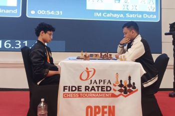 Pecatur ML Ali gagal ke puncak klasemen JAPFA FIDE Rated