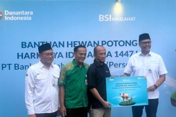 Ini jumlah hewan kurban yang disiapkan BSI, termasuk untuk wilayah 3T