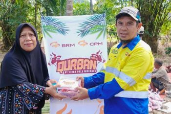 PT CPM salurkan 45 ekor sapi kurban untuk wilayah Palu dan sekitarnya