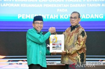 Pemkot Padang kembali raih opini WTP dari BPK RI untuk LKPD 2025