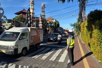 Tim Urai Kemacetan Polda Bali bersiaga selama libur panjang