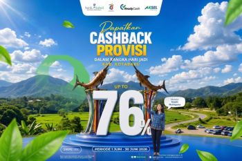 Bank Kalsel berikan cashback provisi hingga 76 persen meriahkan HUT Kotabaru