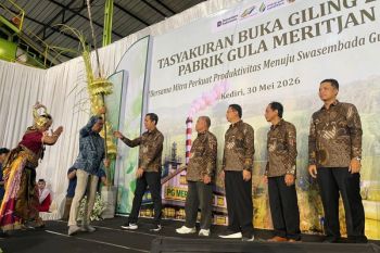 PG Meritjan Kediri target giling tebu 2,5 juta kuintal di 2026