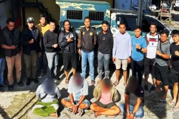 Polisi ciptakan kelancaran antrean di SPBU Banjarmasin usai tertibkan aksi premanisme