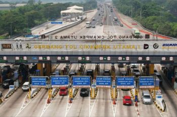 Jasamarga catat lonjakan kendaraan di GT Cikatama