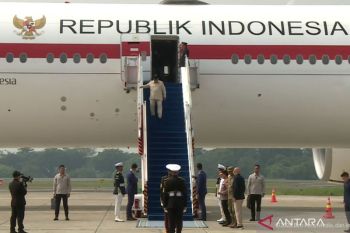 President Prabowo returns to Jakarta after three-day France visit