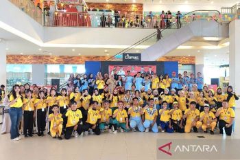 Dispora Kotim gelorakan semangat berolahraga melalui lomba senam