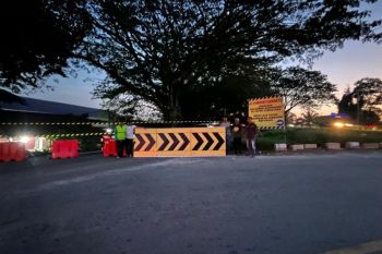 BPJN Riau tutup jembatan Danau Bingkuang dari Pekanbaru  akibat tumpuan rusak