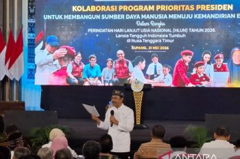 Mensos memuji penampilan sejumlah siswa SRMP di Kupang