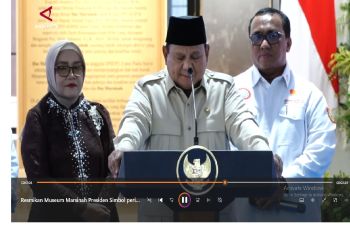 Resmikan Museum Marsinah, Presiden: Simbol peringatan seorang pejuang