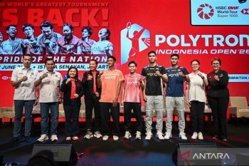 Daftar wakil Indonesia yang tampil di Indonesia Open 2026
