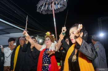 Tradisi ritual Seblang Bakungan Banyuwangi