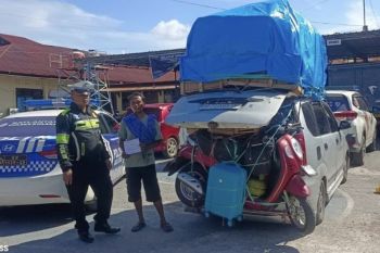 Polres Kolaka tertibkan kendaraan ODOL