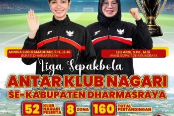 Penyanyi Kintani akan meriahkan pembukaan Dharmasraya Champions League 2026