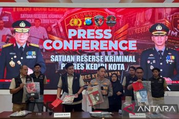 Polisi Kediri Kota tangani kasus pencurian lintas kota