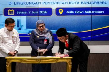 Wali Kota Banjarbaru komitmen percepat penyelesaian rekomendasi hasil pemeriksaan BPK