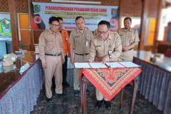BPBD Banjarnegara-Cilacap tandatangani PKS perkuat sinergi penanggulangan bencana