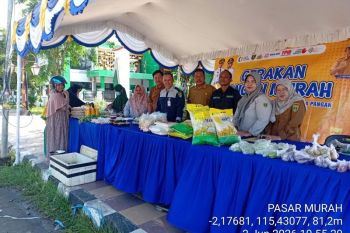 DKP3 Tabalong gandeng UMKM lokal meriahkan Gerakan Pangan Murah
