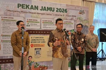 Pekan Jamu BPOM tunjukkan kekayaan herbal RI siap bersaing global