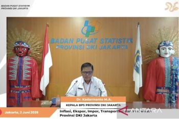 Jakarta alami inflasi bulanan 0,12 persen pada Mei 2026