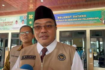 Empat haji Debarkasi Palembang wafat di Arab Saudi, satu orang dari Bangka Belitung