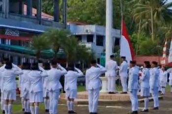 Sitaro peringati tiga momentum bersejarah dalam satu upacara