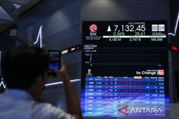 IHSG hari ini dibuka menguat 11,67 poin ke posisi 6.207
