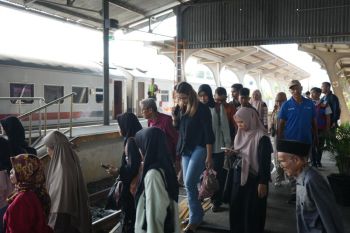 KAI Divre II Sumbar sukses layani 40 ribu lebih penumpang selama masa angkutan libur panjang Idul Adha 1447 H