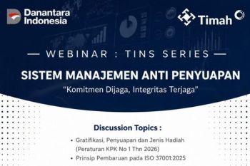 PT Timah perkuat pemahaman karyawan tentang anti penyuapan
