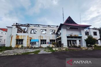 Pemkab Natuna rehab gedung Disdikbud yang terbakar pada 2024