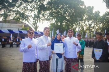 Duet Dedie-Jenal apresiasi warga di Hari Jadi Bogor ke-544
