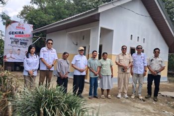 Gekira Sulteng bedah rumah rakyat miskin di Kabupaten Poso