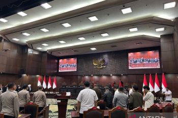 Mabes Polri batal sampaikan keterangan di sidang uji materiil UU Polri