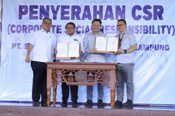 CSR Bank Lampung dukung pengelolaan sampah dan pendidikan di Unila