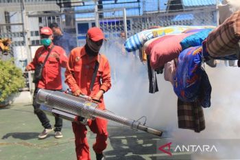 Fogging Massal, Cara Lapas Pekanbaru Cegah Warga Binaan Terpapar Penyakit DBD