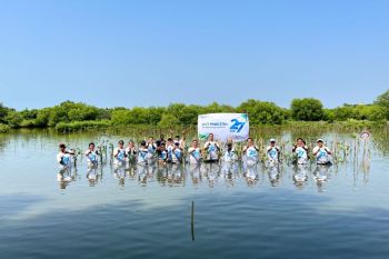 Kebun Raya Mangrove Surabaya apresiasi PNM bantu rehabilitasi kawasan