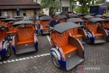 Pemkot Yogyakarta targetkan konversi 500 becak listrik tekan emisi transportasi