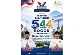 DPD Partai Perindo Kota Bogor hadiri Rapat Paripurna HJB ke-544