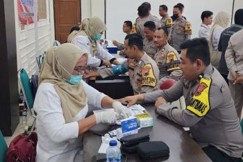 Polresta Pati libatkan bhabinkamtibmas untuk skrining TBC
