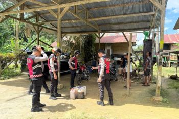 Polda Sultra sita 70 liter arak dalam Operasi Pekat Anoa 2026