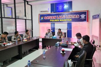 Anggota DPRD Jatim serap aspirasi keselamatan lalin di Polres Magetan