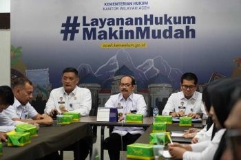 Bidik predikat WBBM, Kemenkum Aceh genjot kualitas pelayanan hukum