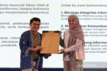 Menkomdigi Meutya: LKBN ANTARA garda terdepan jaga integritas informasi