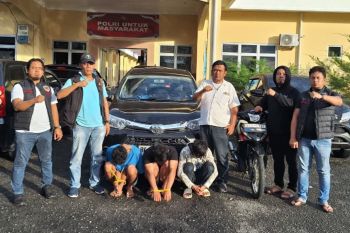 Polres Simalungun ungkap penangkapan dua kasus pencurian, lima tersangka